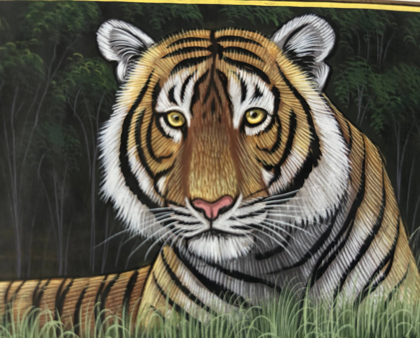 Tiger painting
