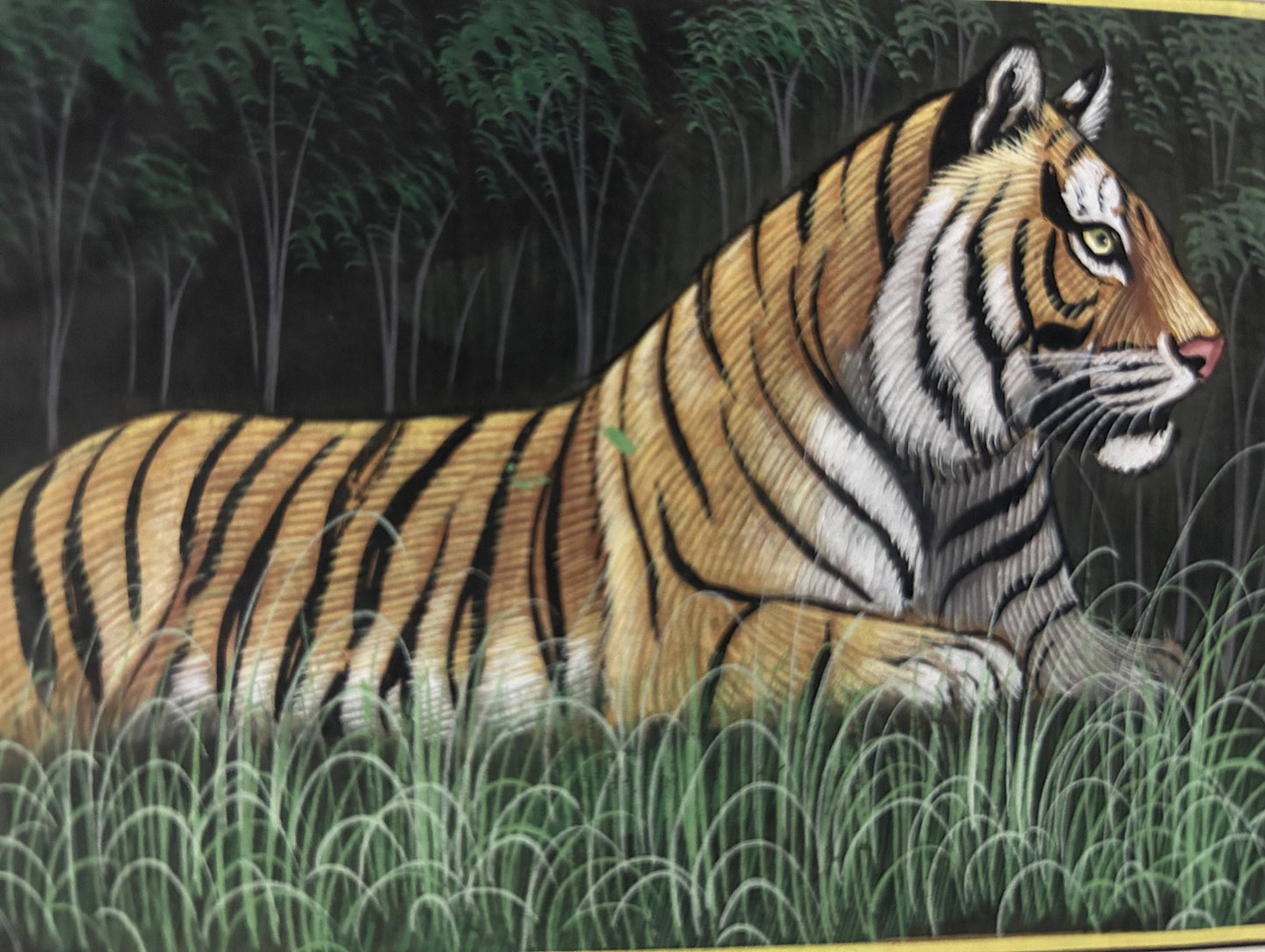 Tiger painting
