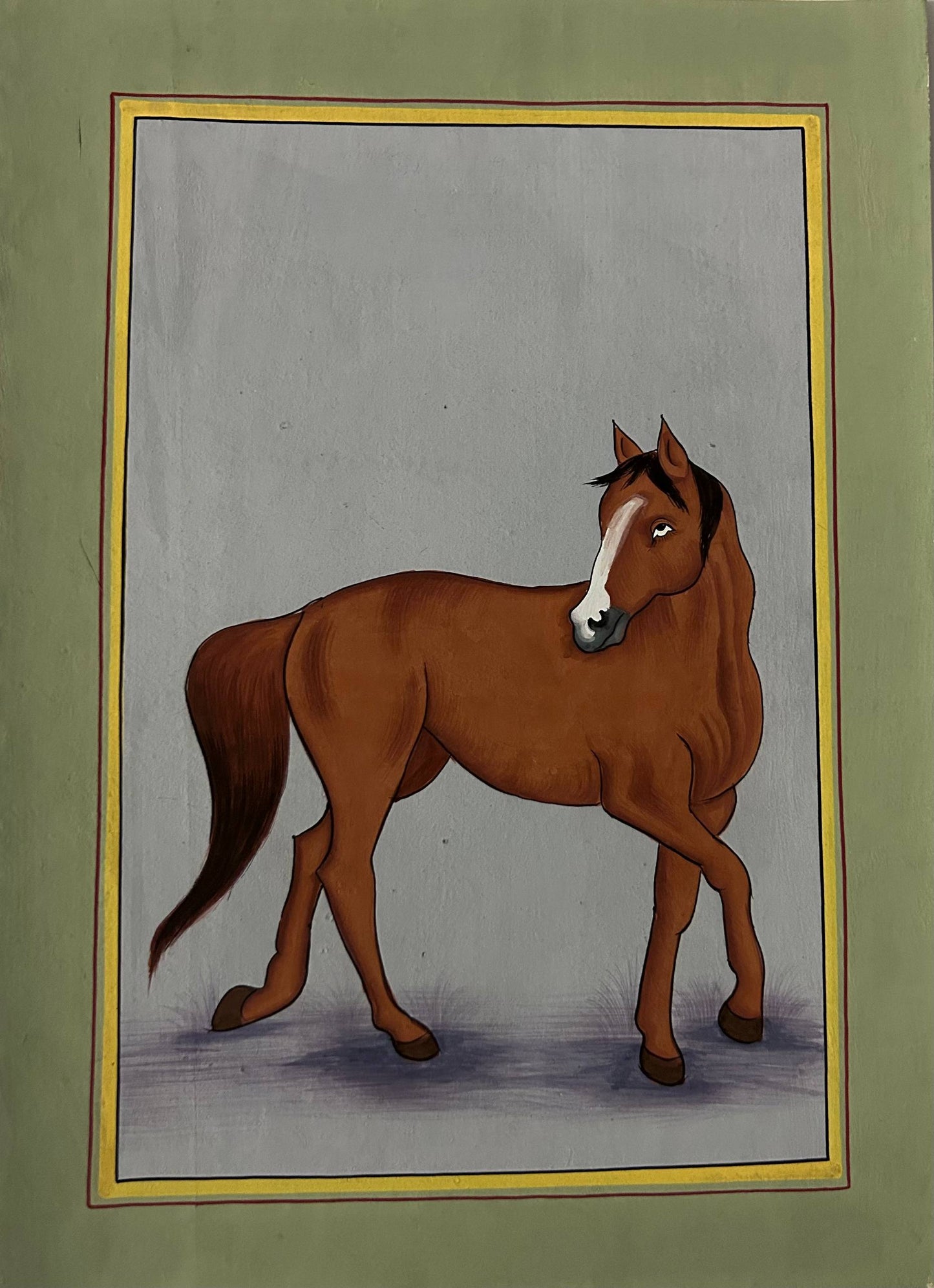Horse painting