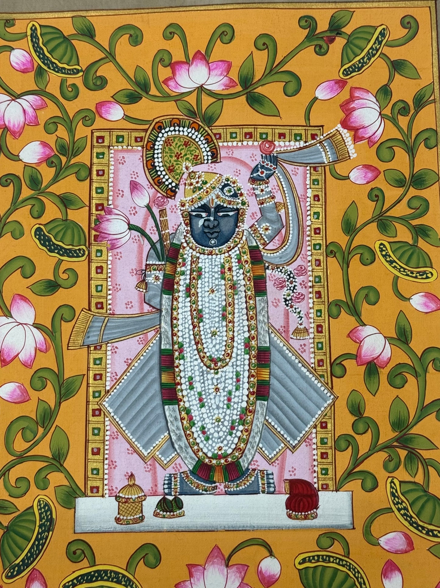 Shreenath Ji Pichwai Painting