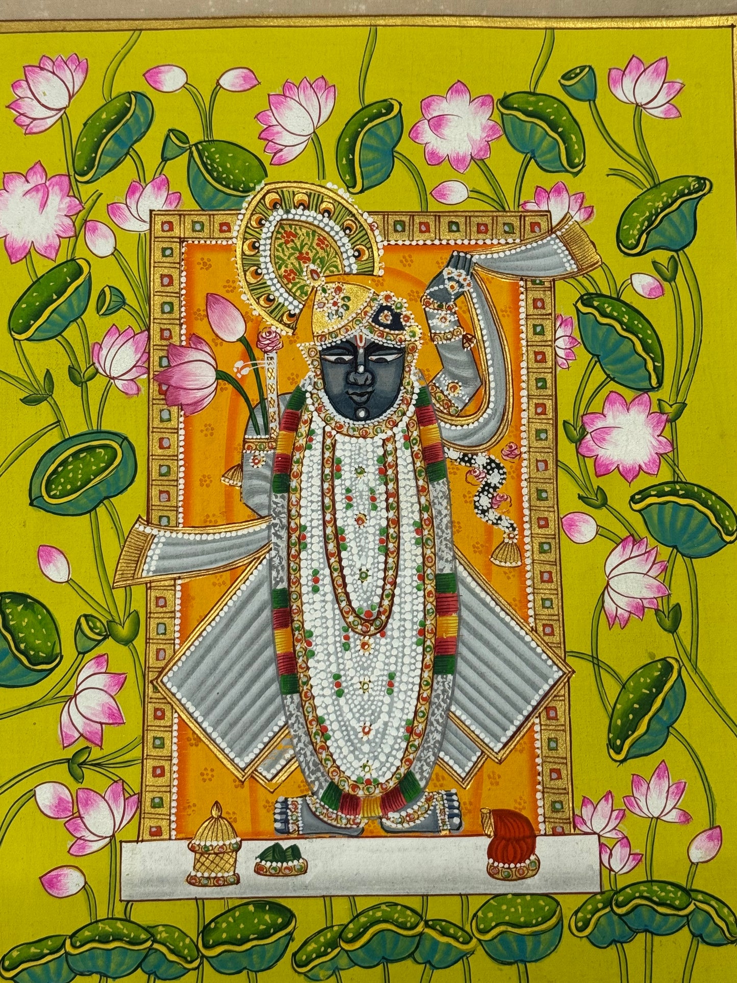 Shreenath Ji Pichwai Painting