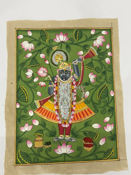 Shreenath Ji Pichwai Painting