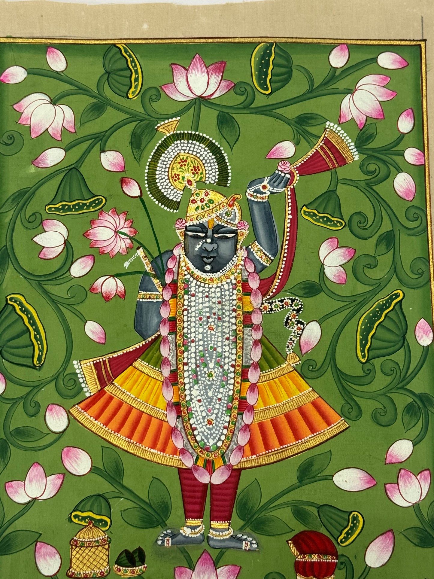 Shreenath Ji Pichwai Painting