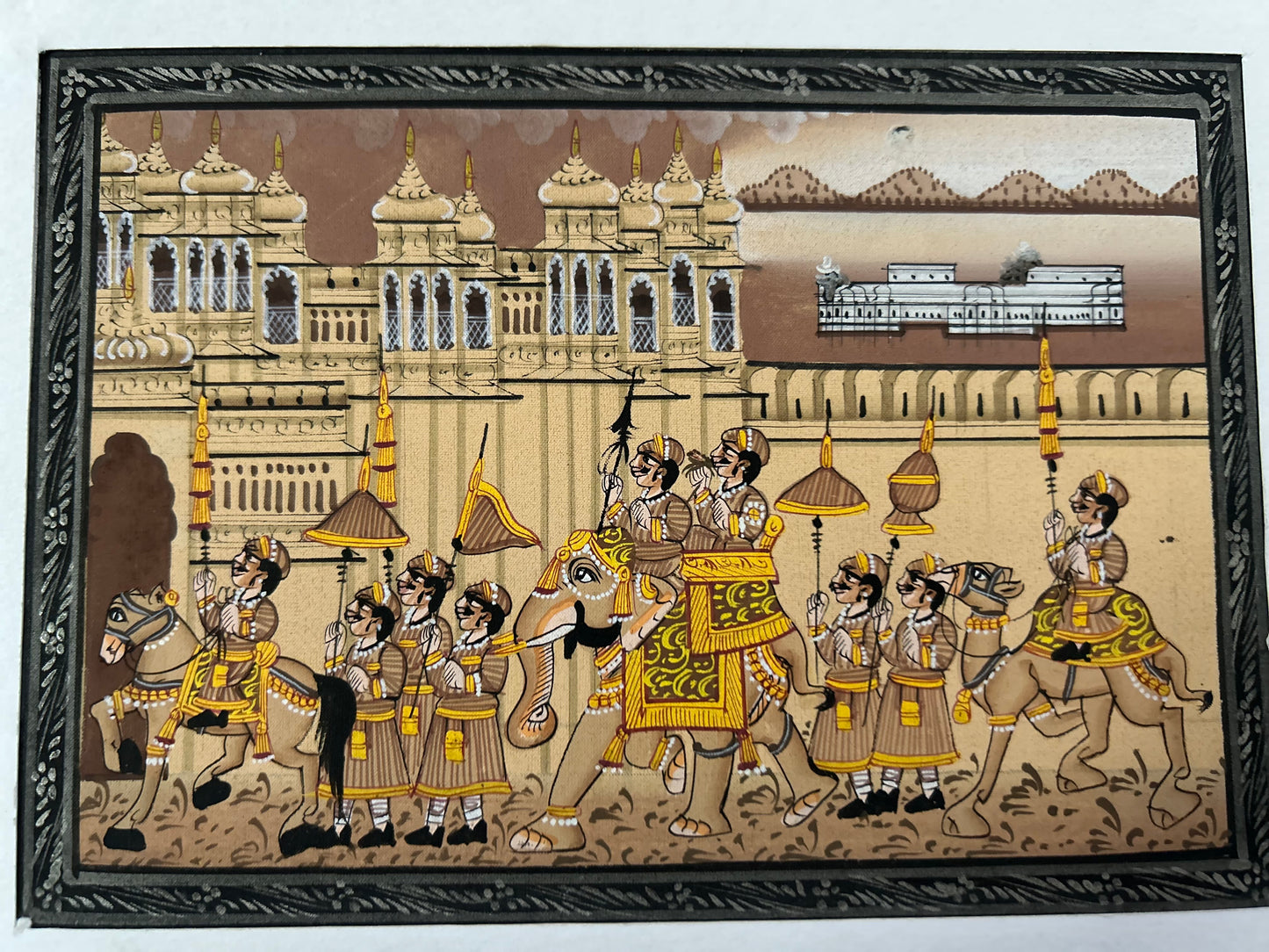 Traditional Rajasthani Miniature Painting