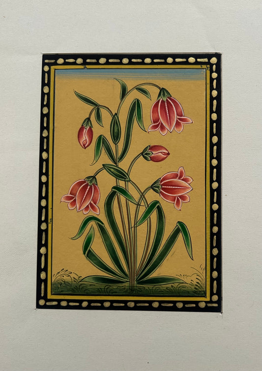 Hand-painted Miniature flowers