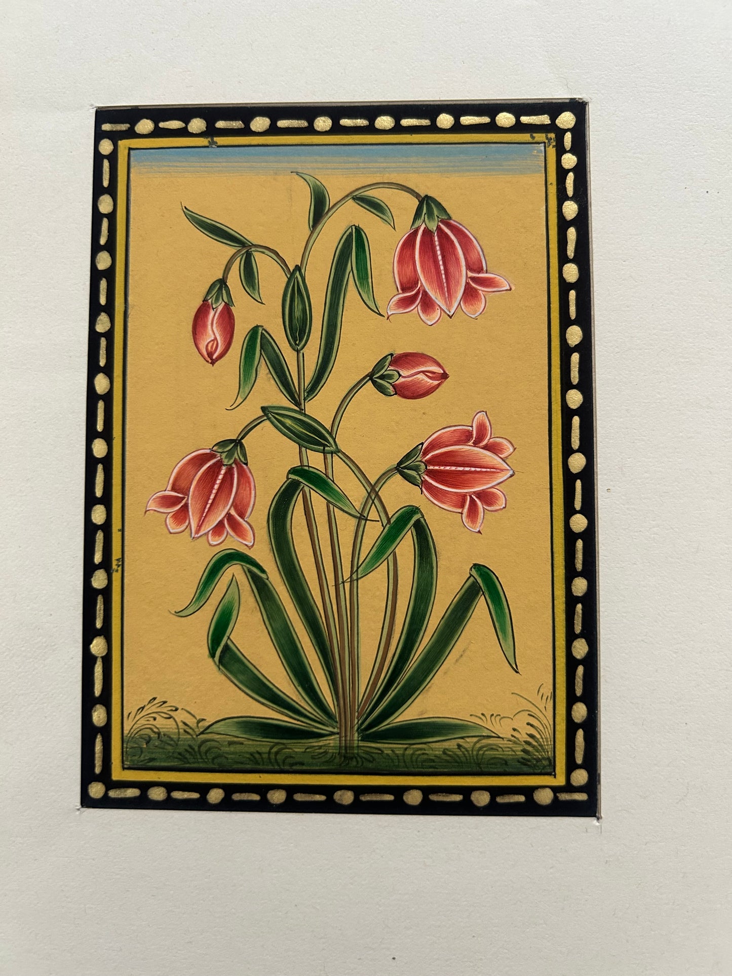 Hand-painted Miniature flowers