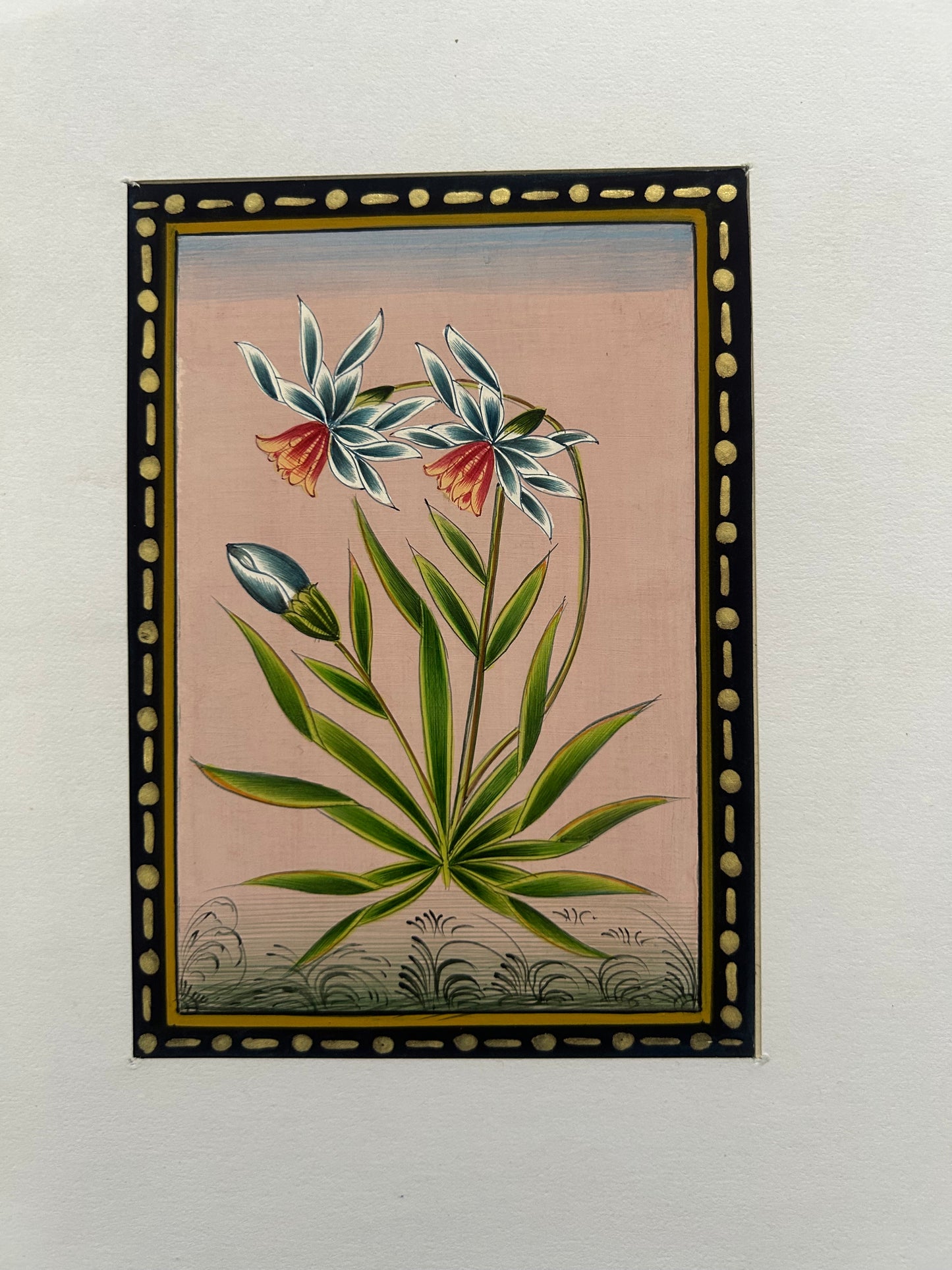 Hand-painted Miniature flowers