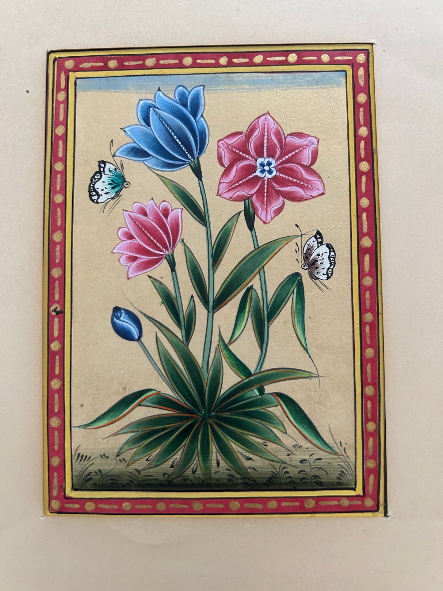 Hand-painted Miniature flowers