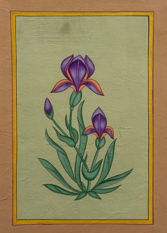 Hand-painted Miniature flowers