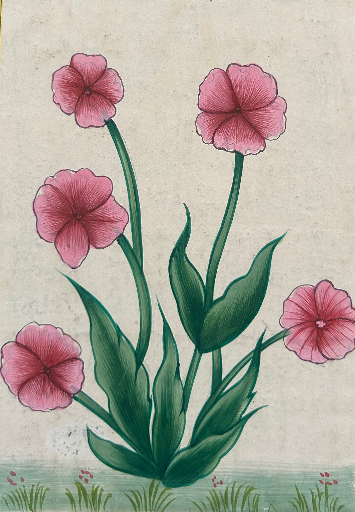 Hand-painted Miniature flowers