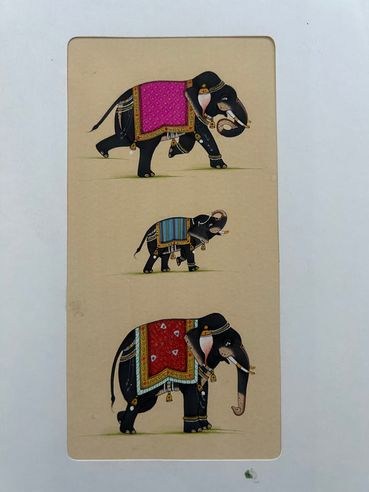 Indian Miniature Animal Painting