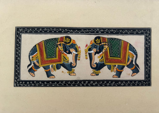 Indian Miniature Animal Painting