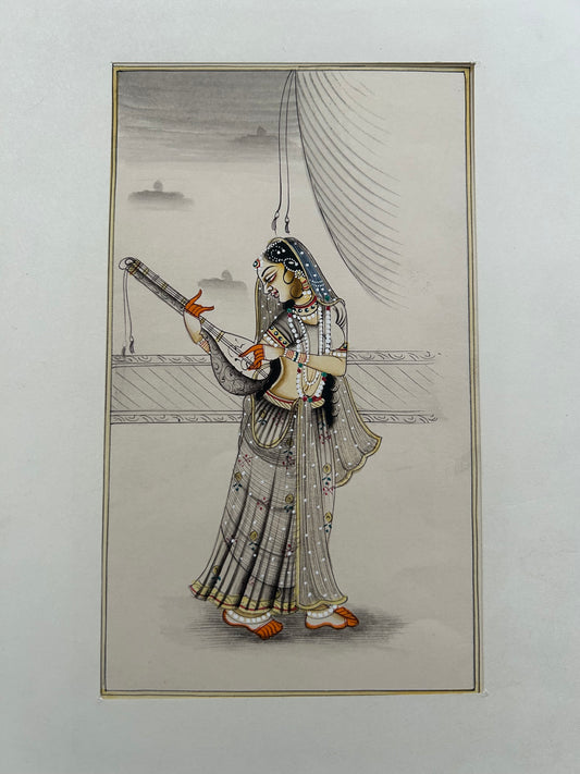 Mughal Style Nayikas or court Ladies