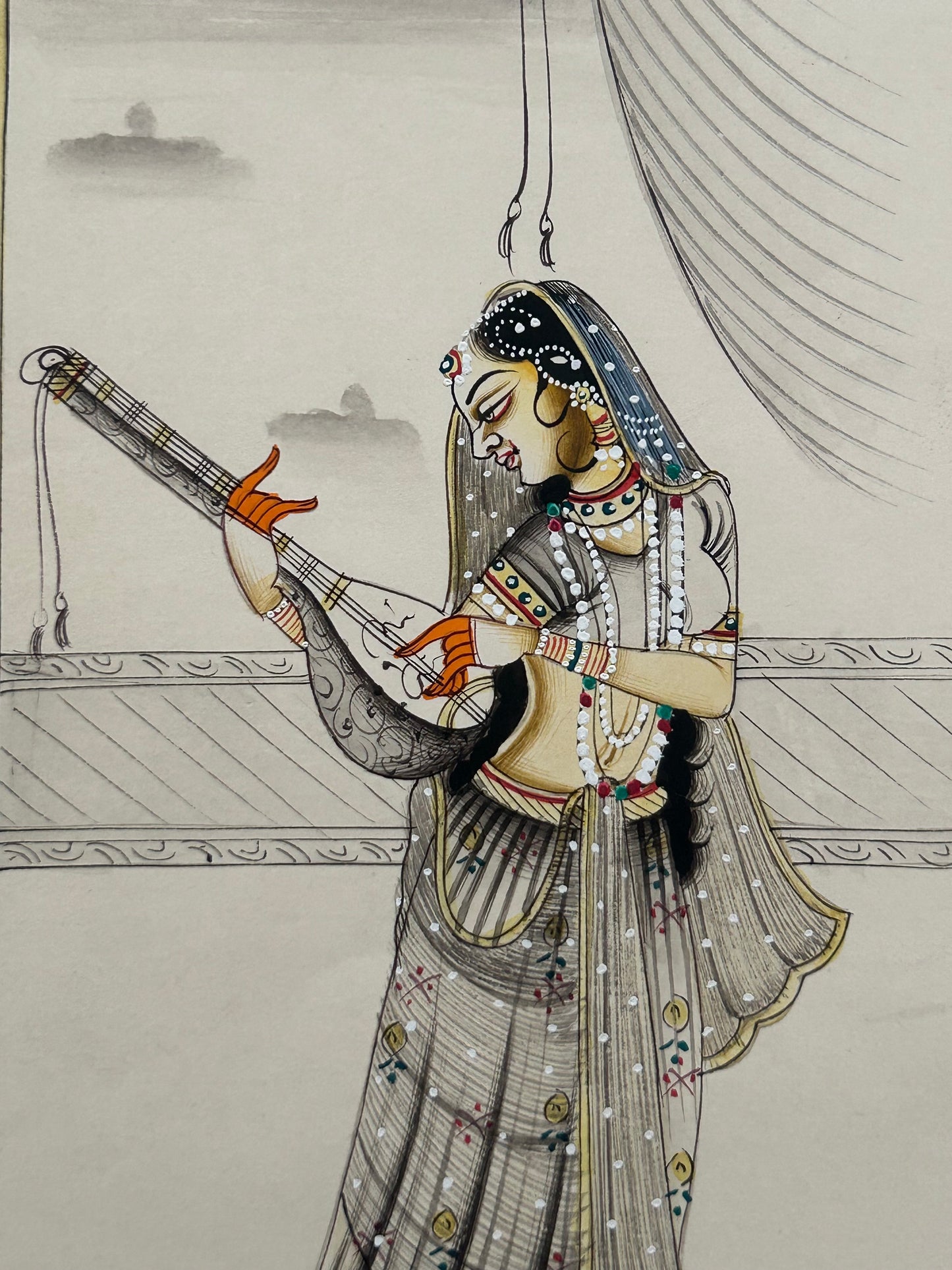 Mughal Style Nayikas or court Ladies