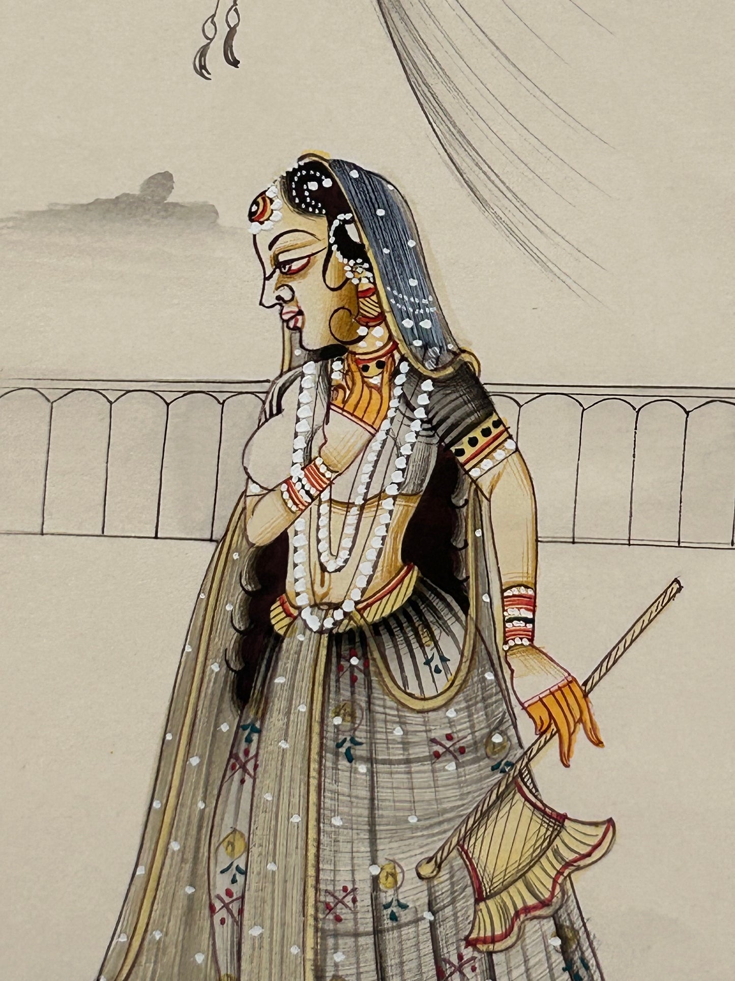 Mughal Style Nayikas or court Ladies