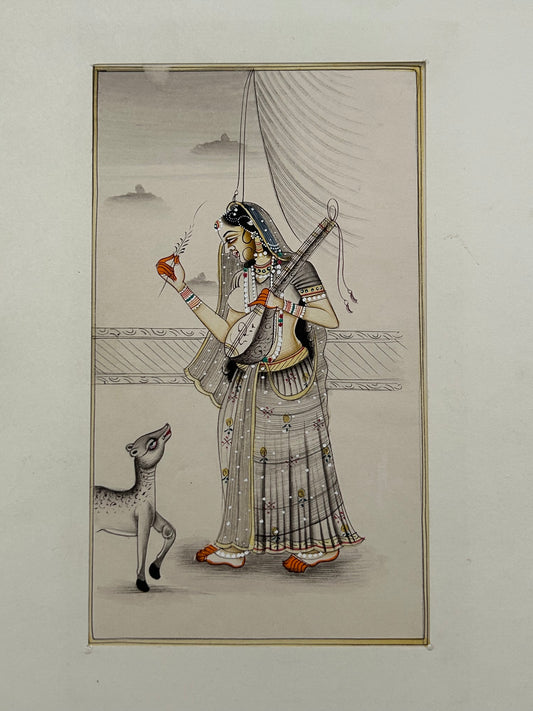 Mughal Style Nayikas or court Ladies