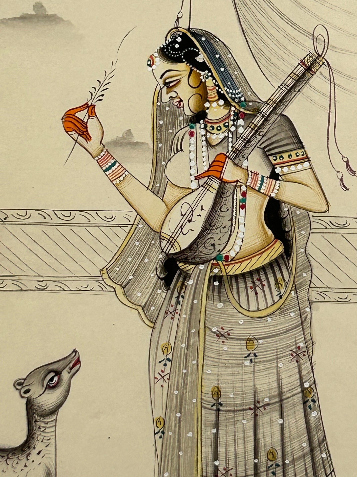 Mughal Style Nayikas or court Ladies