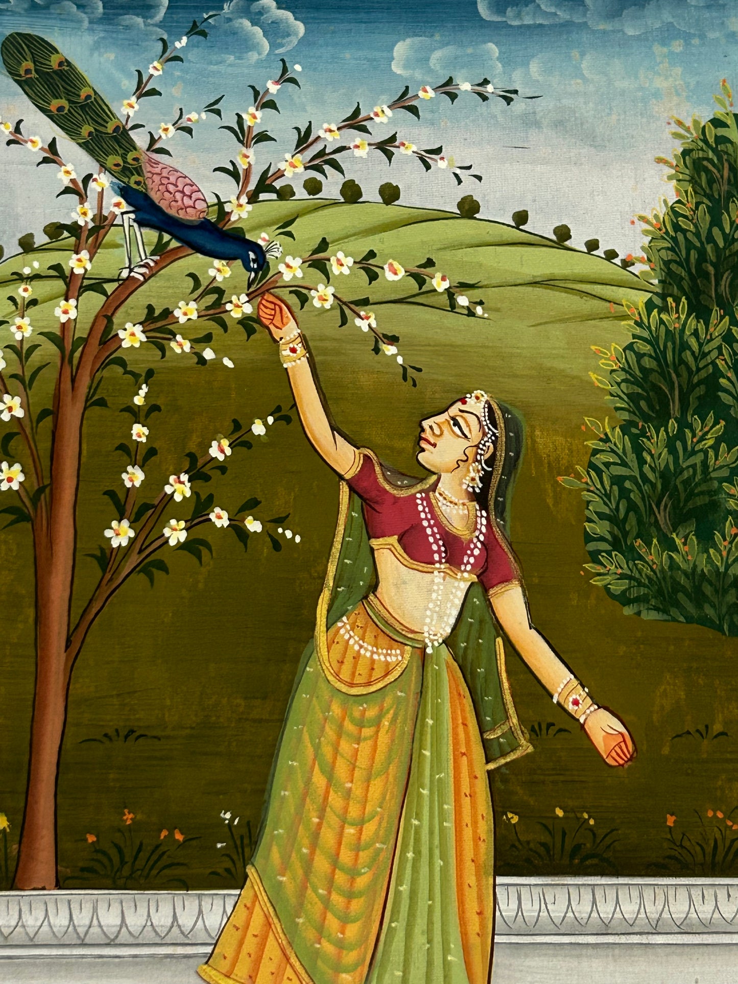 Mughal Style Nayikas or court Ladies