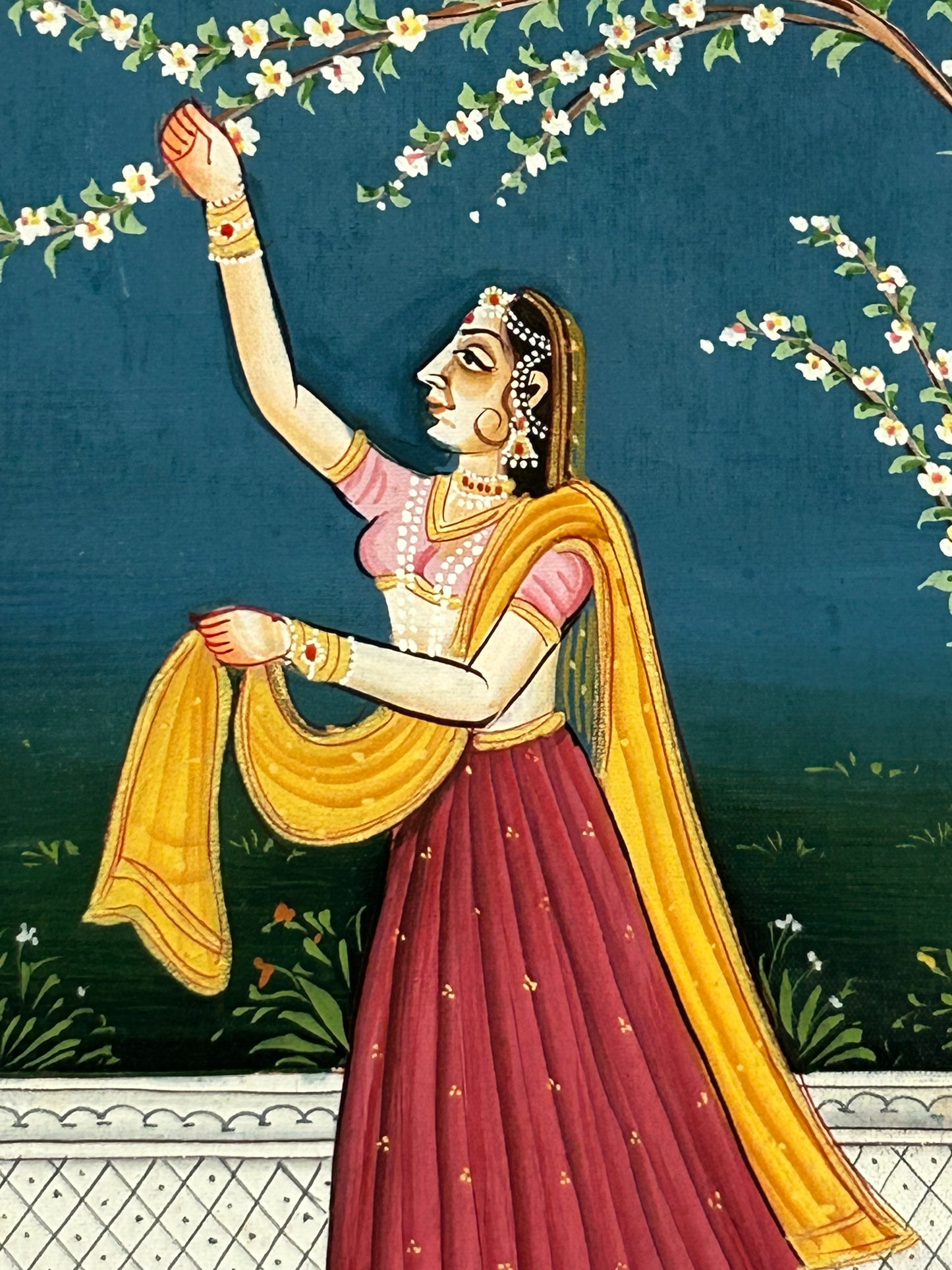 Mughal Style Nayikas or court Ladies