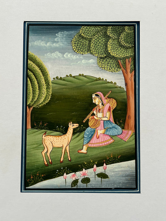 Mughal Style Nayikas or court Ladies