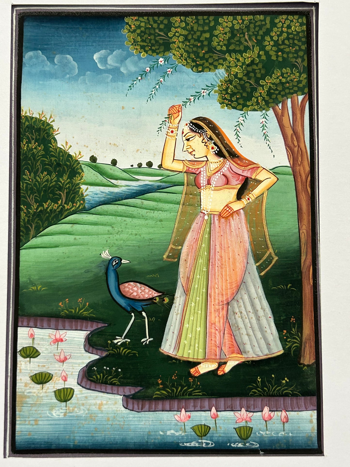 Mughal Style Nayikas or court Ladies