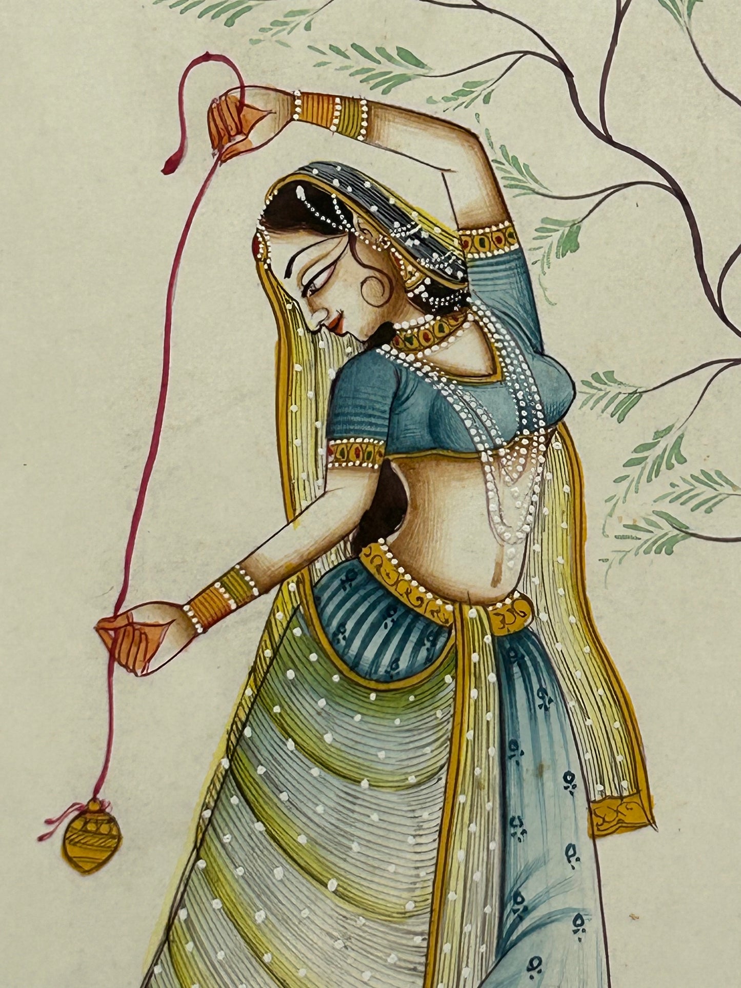 Mughal Style Nayikas or court Ladies
