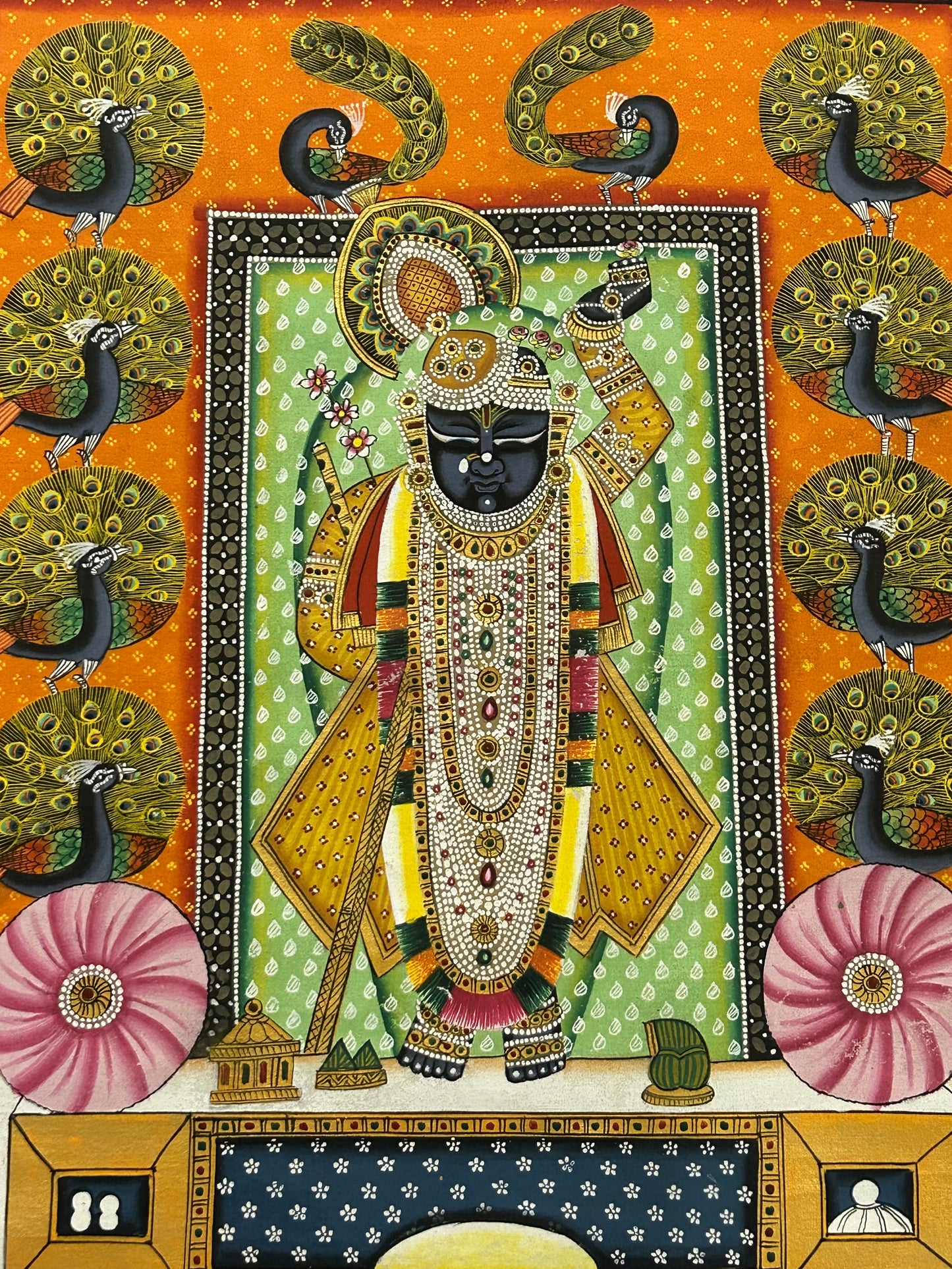 Shreenath Ji Pichwai Painting