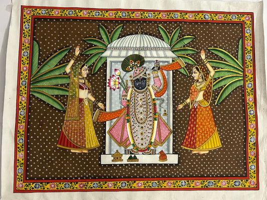 Shreenath Ji Pichwai Painting