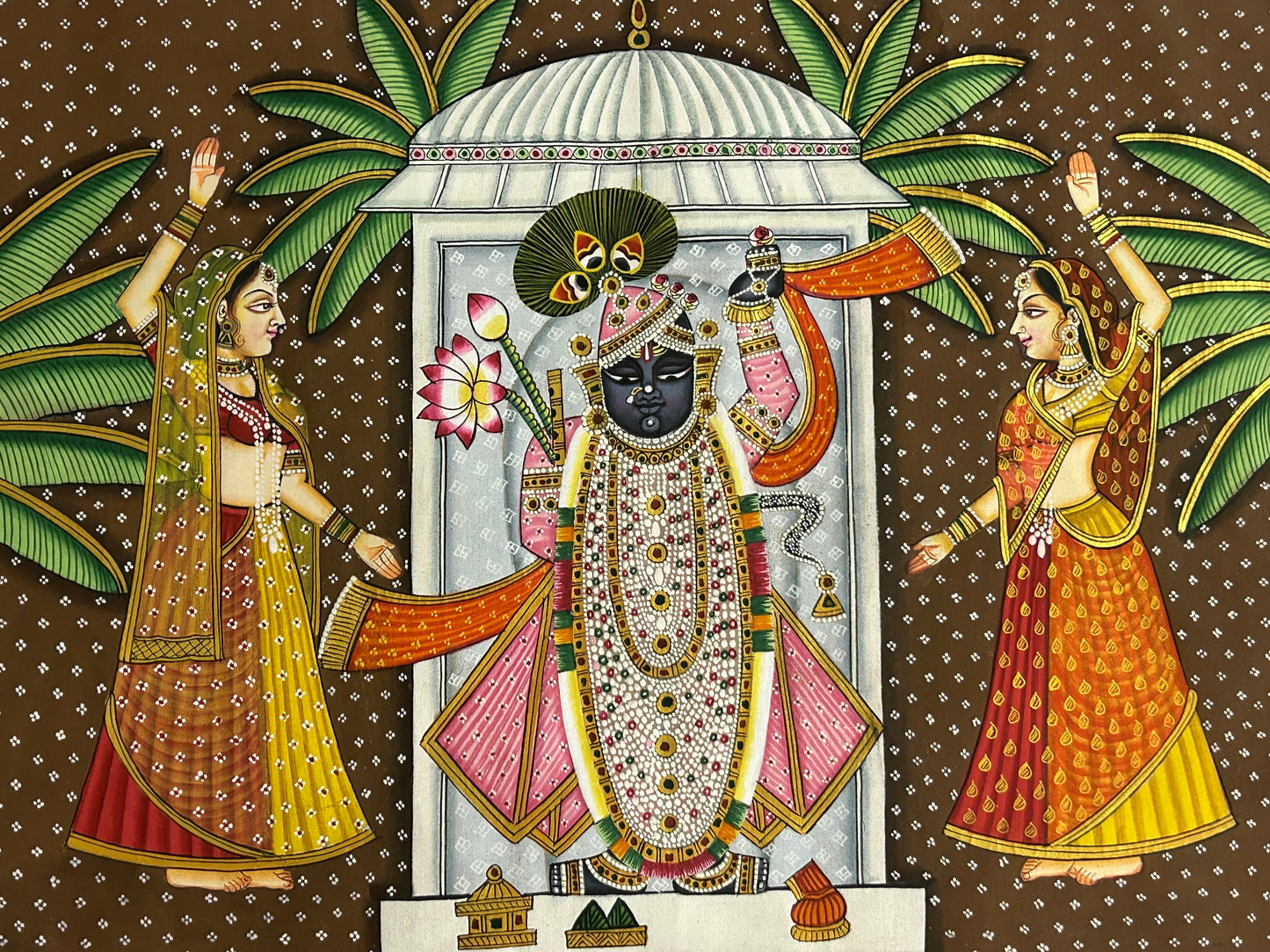 Shreenath Ji Pichwai Painting