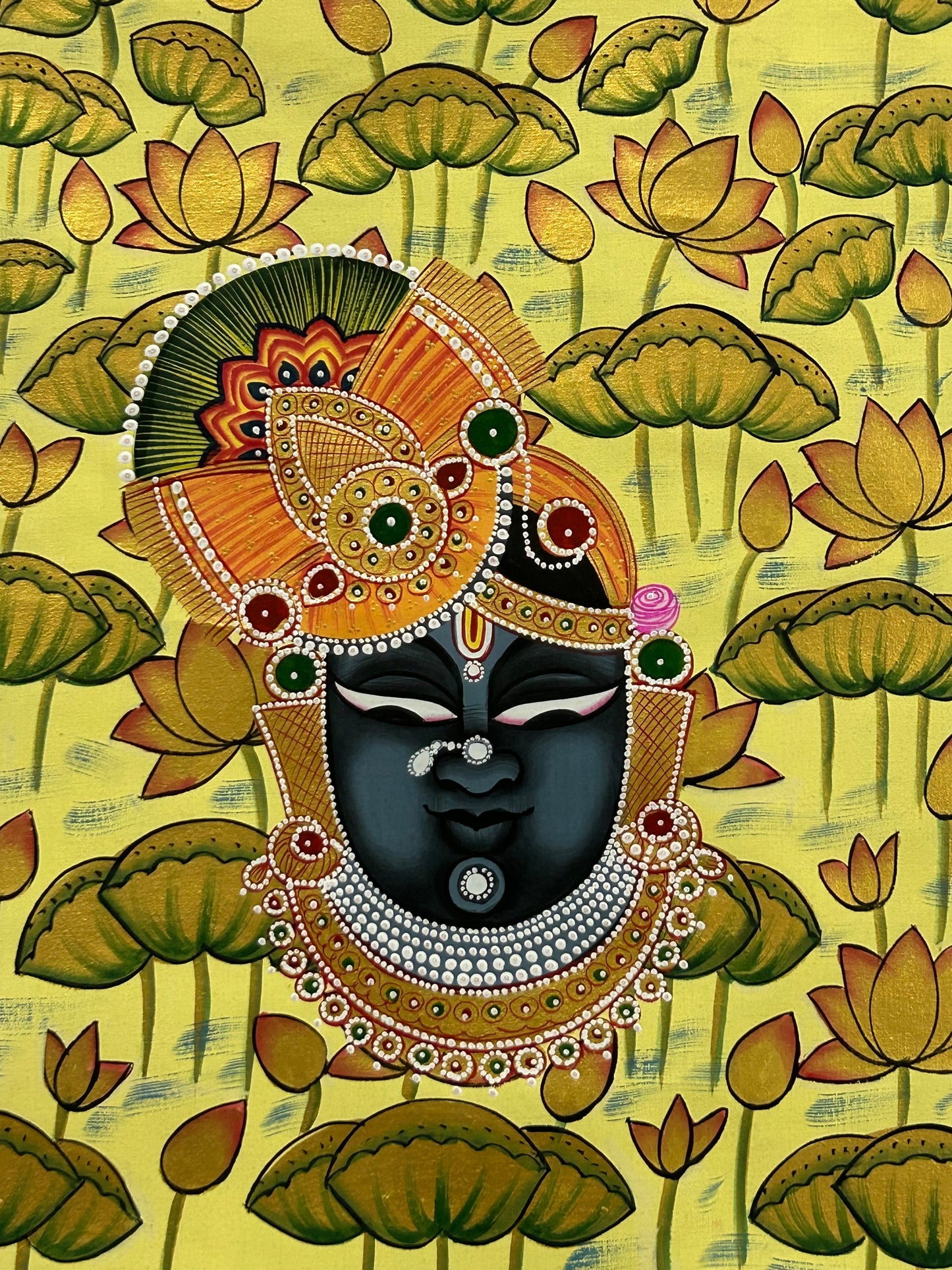 Shreenath Ji Pichwai Painting