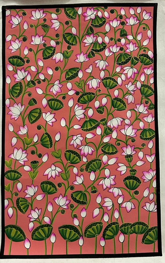 Blush Lotus Garden: A Tapestry of Grace