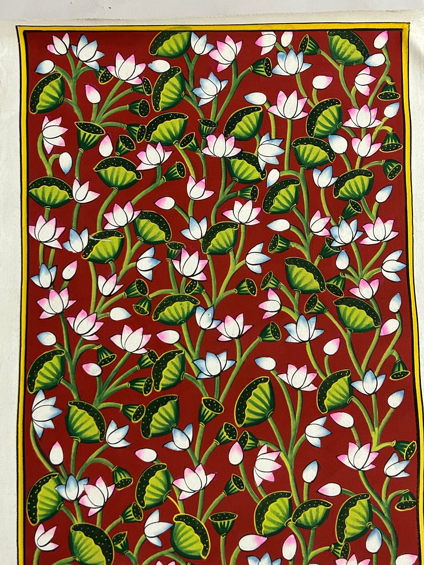 Lotus Bloom – Decorative Floral Painting