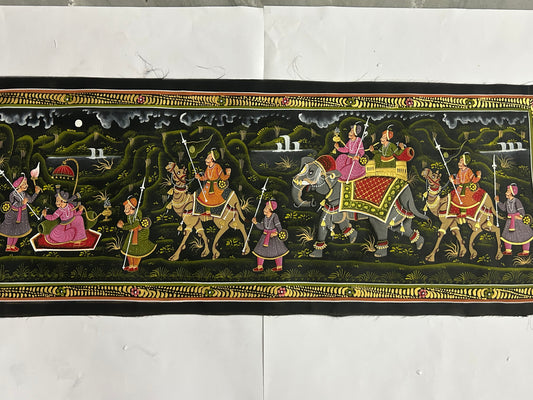 Royal Procession Under the Monsoon Sky