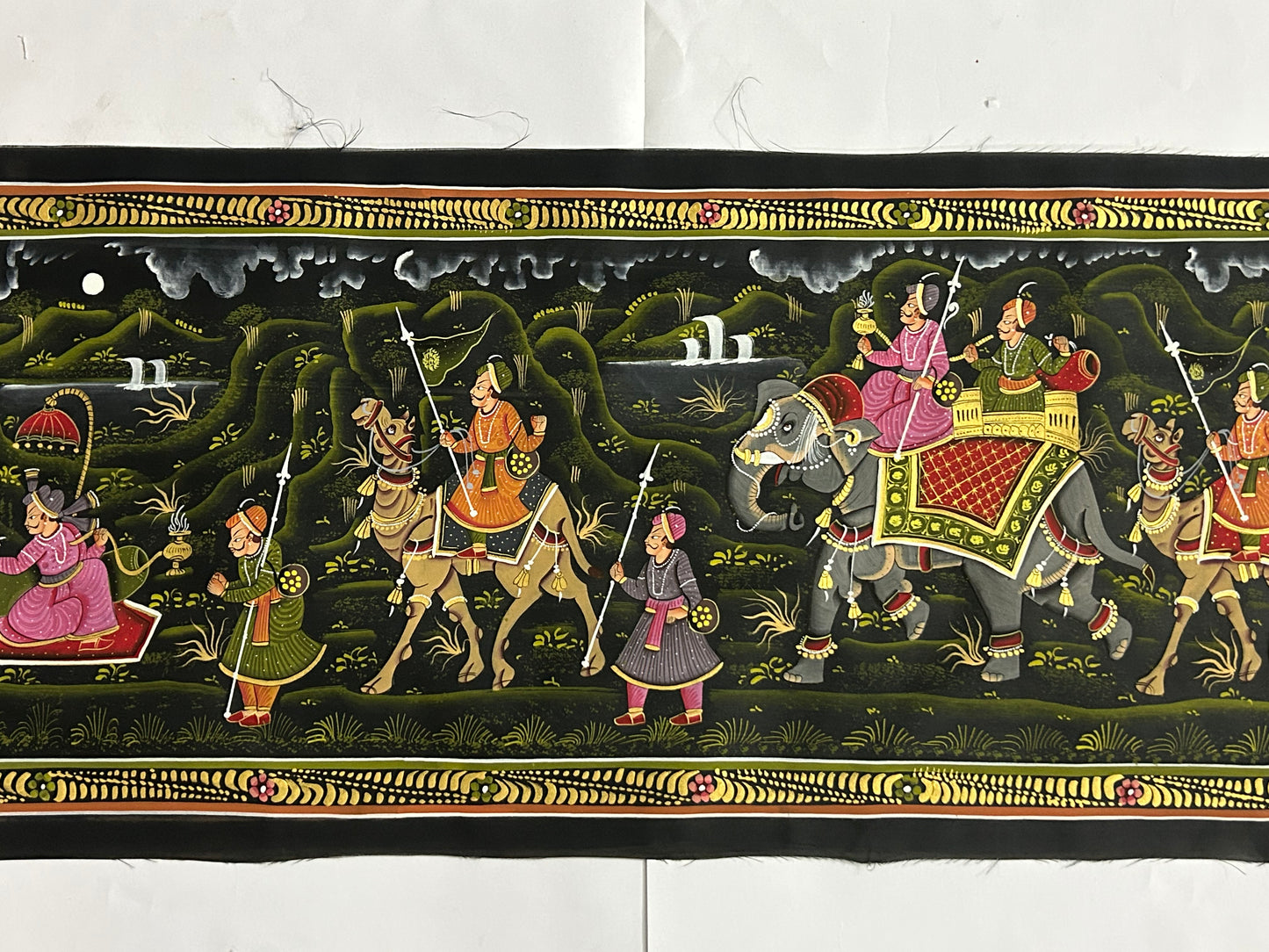 Royal Procession Under the Monsoon Sky