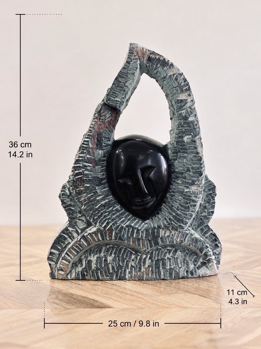 Eternal Gaze Stone Sculpture