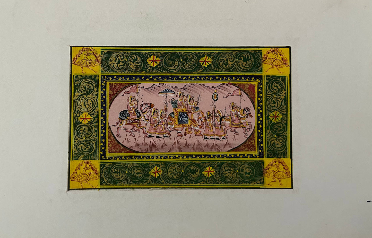 Traditional Rajasthani Miniature painting