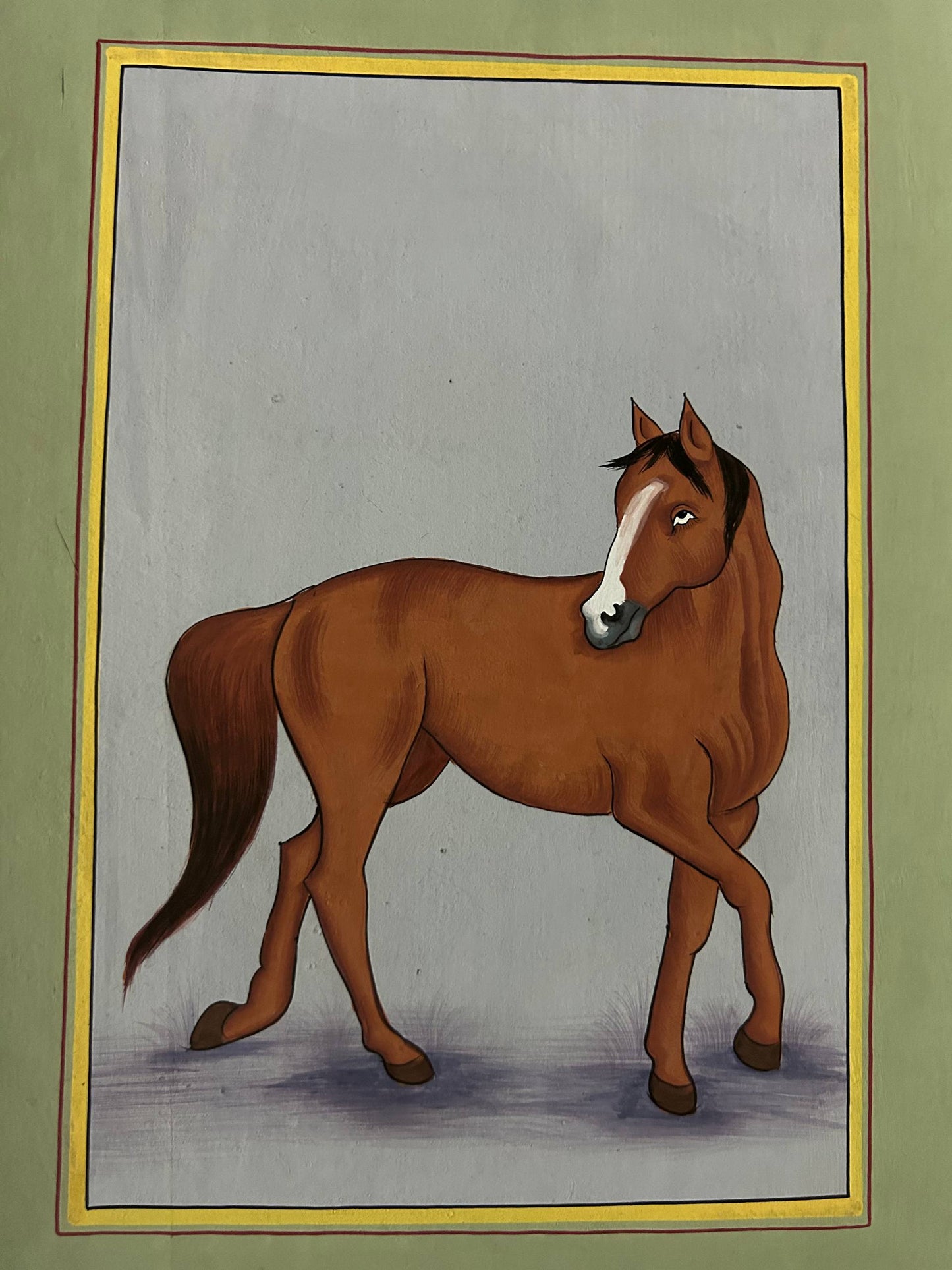 Horse painting