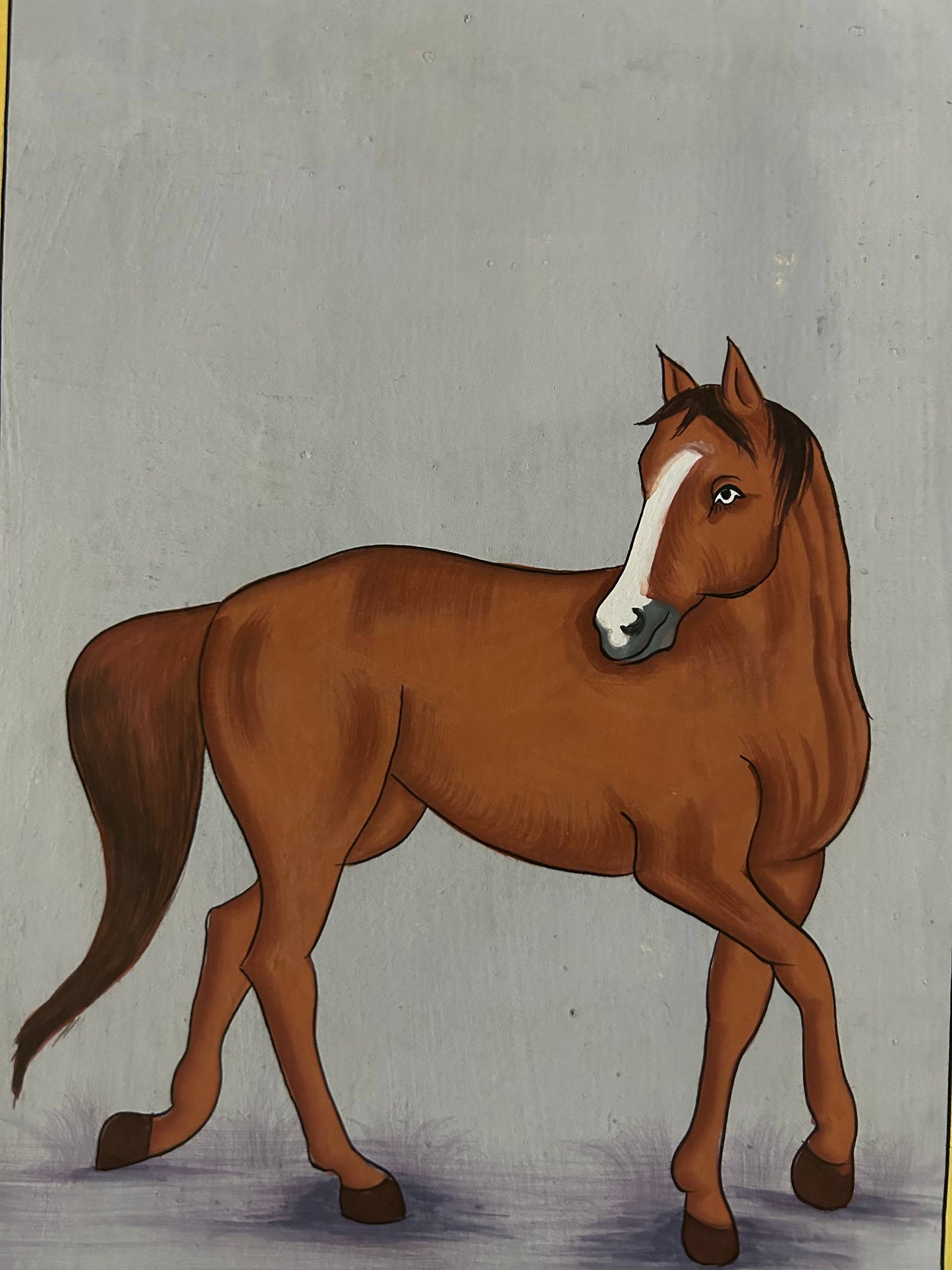 Horse painting