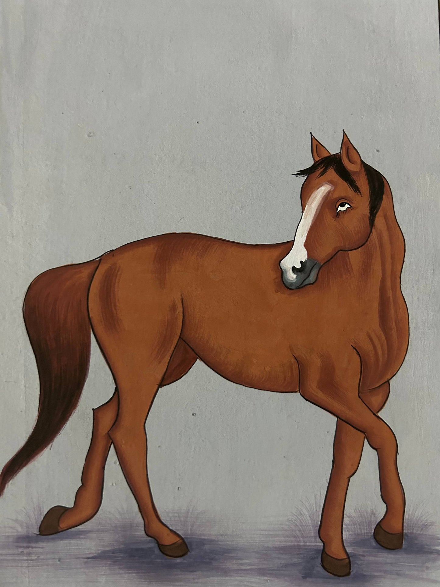 Horse painting