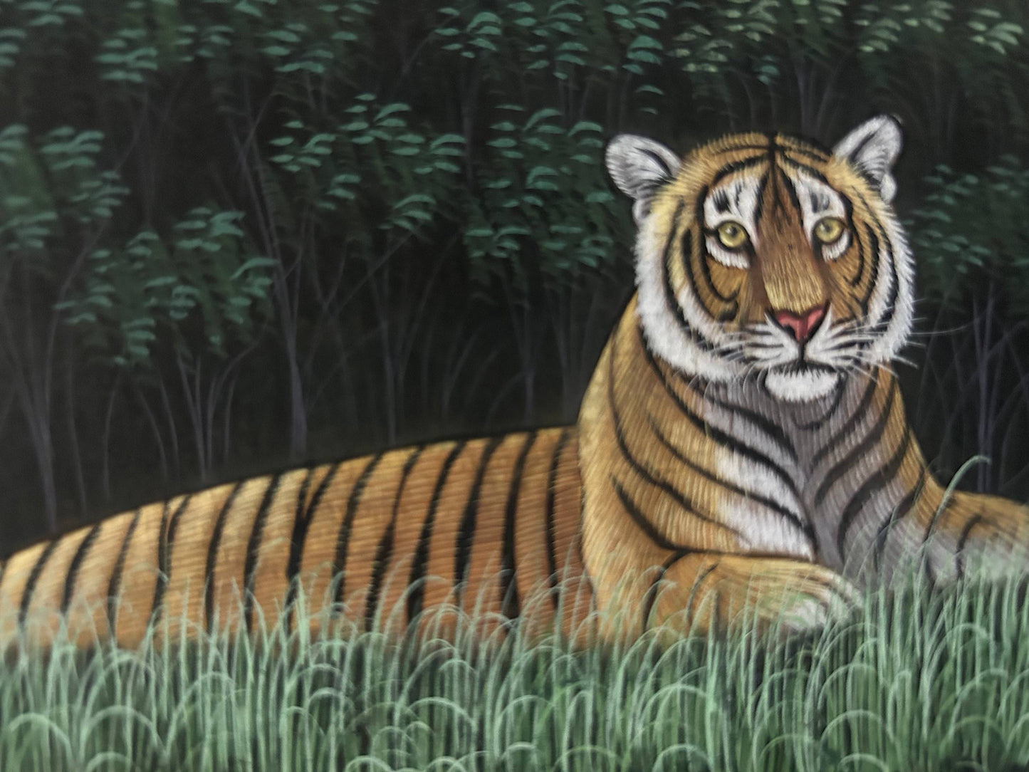 Tiger painting
