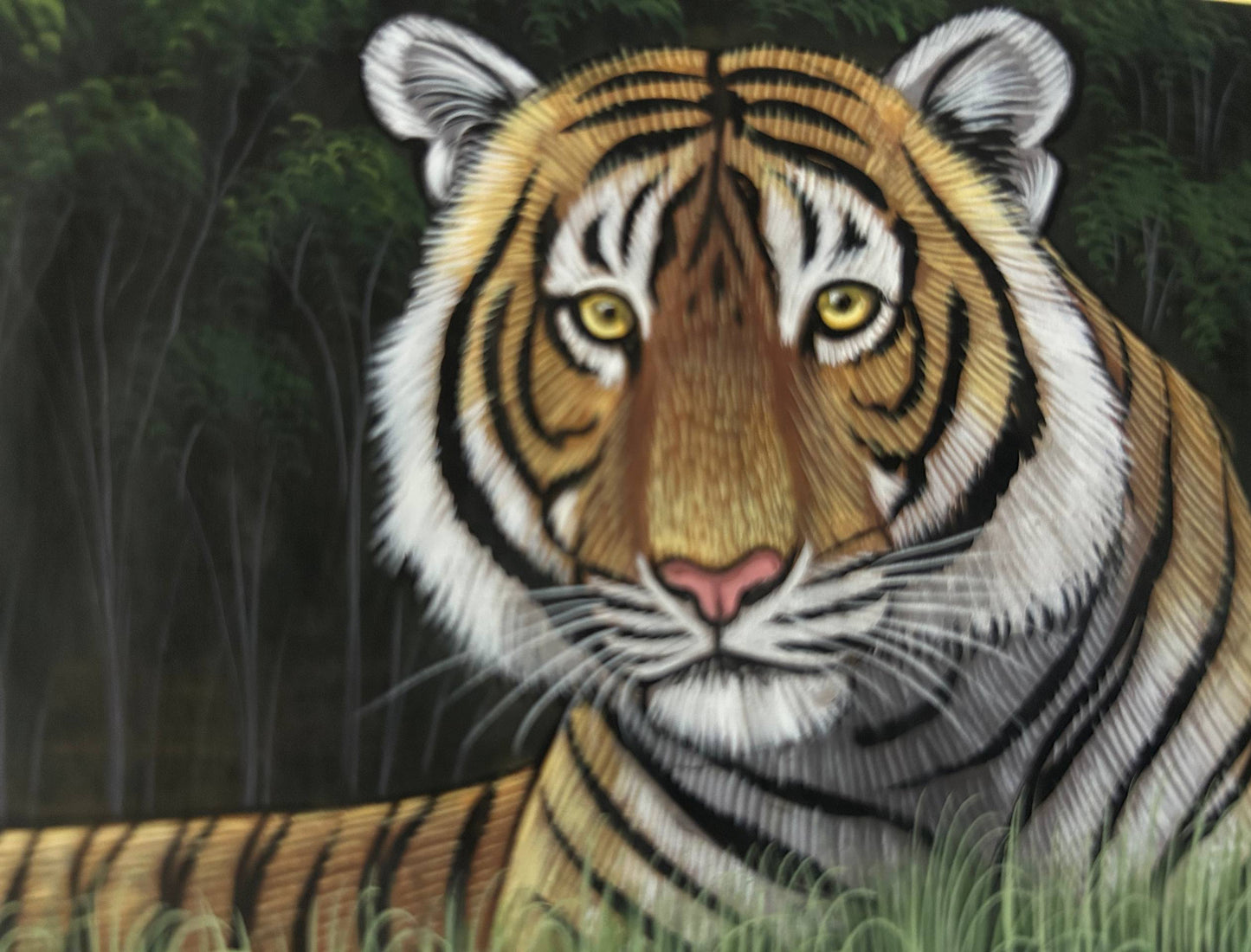 Tiger painting