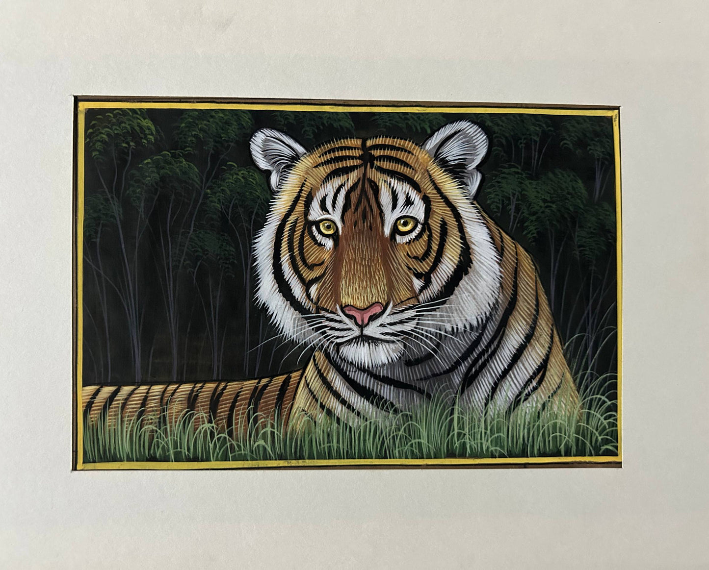 Tiger painting