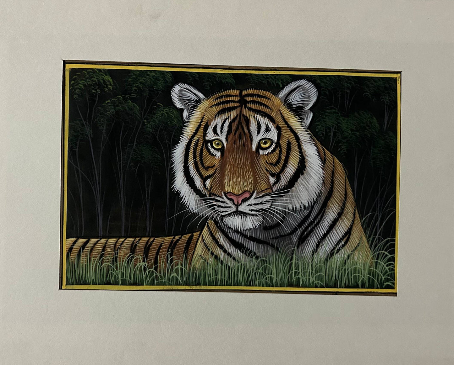 Tiger painting