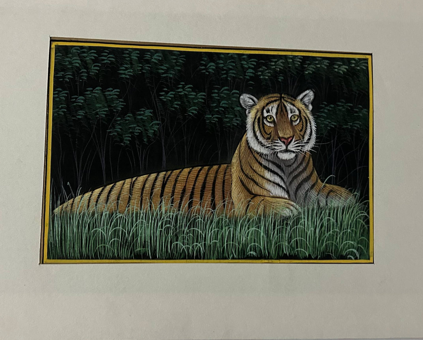 Tiger painting
