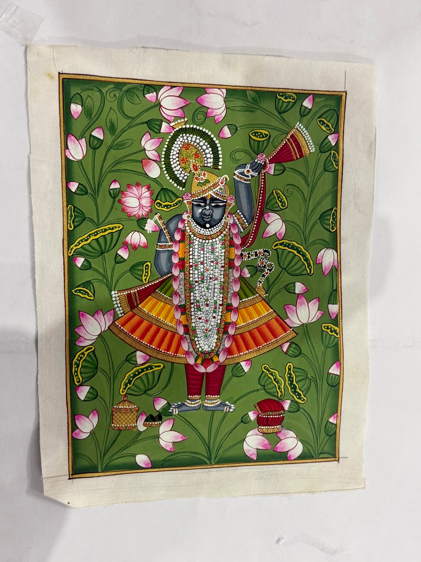 Shreenath Ji Pichwai Painting