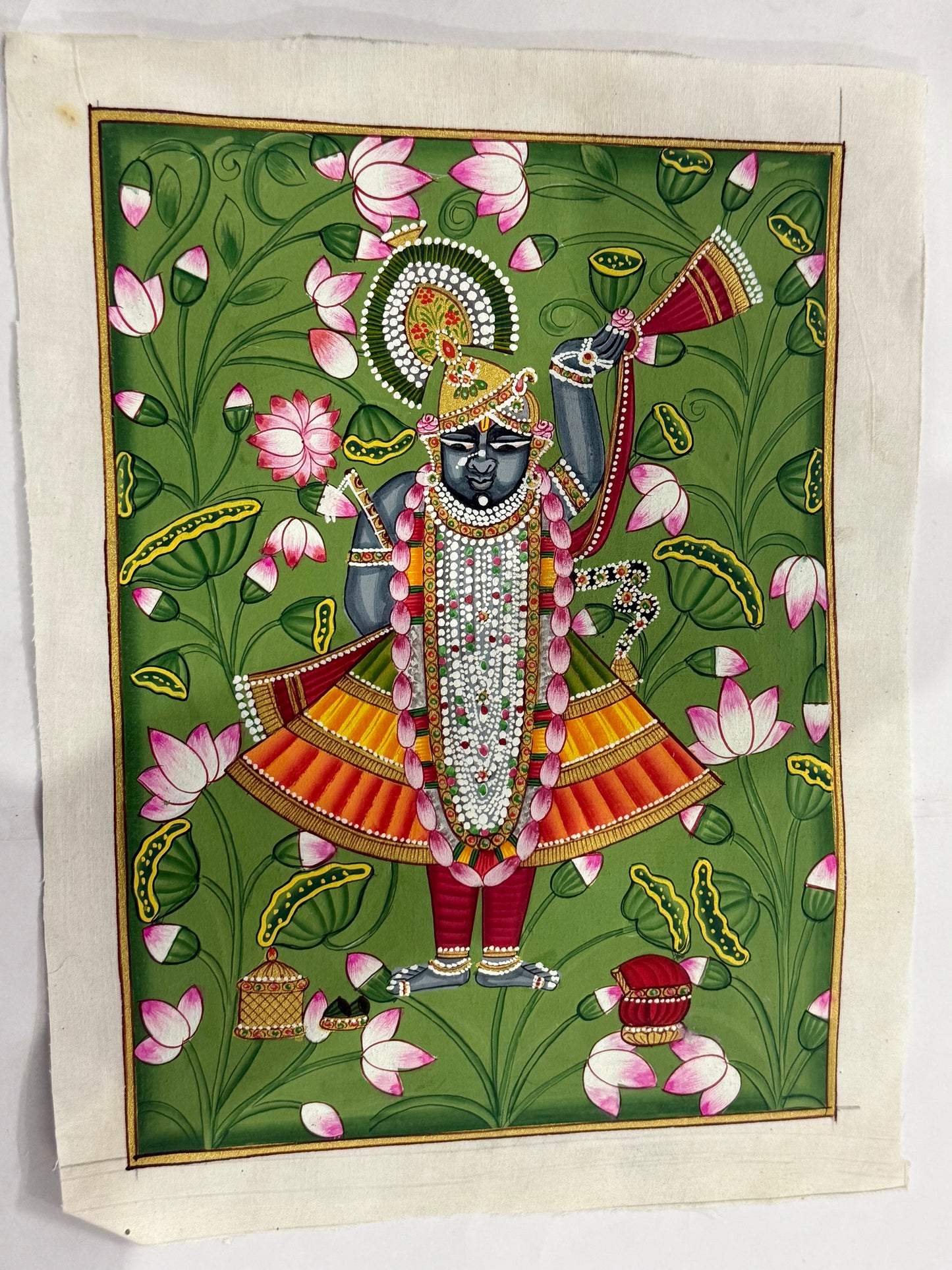 Shreenath Ji Pichwai Painting