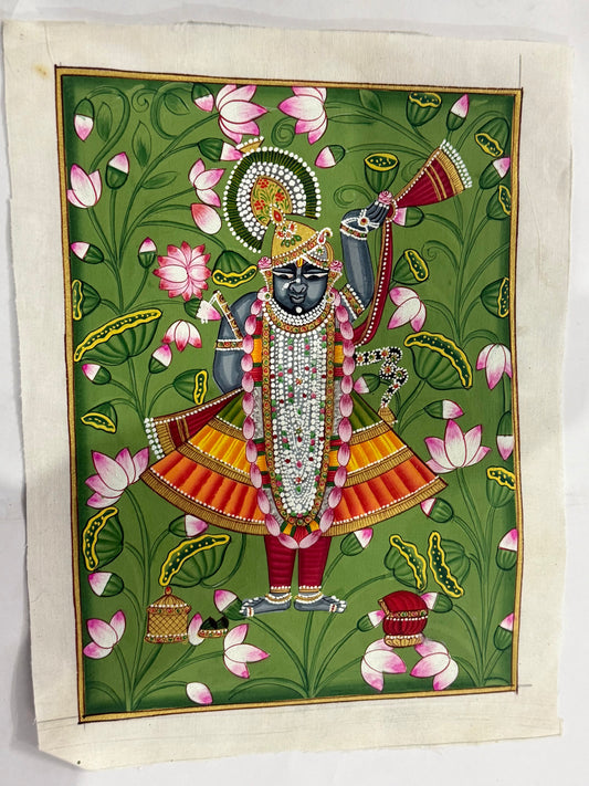 Shreenath Ji Pichwai Painting