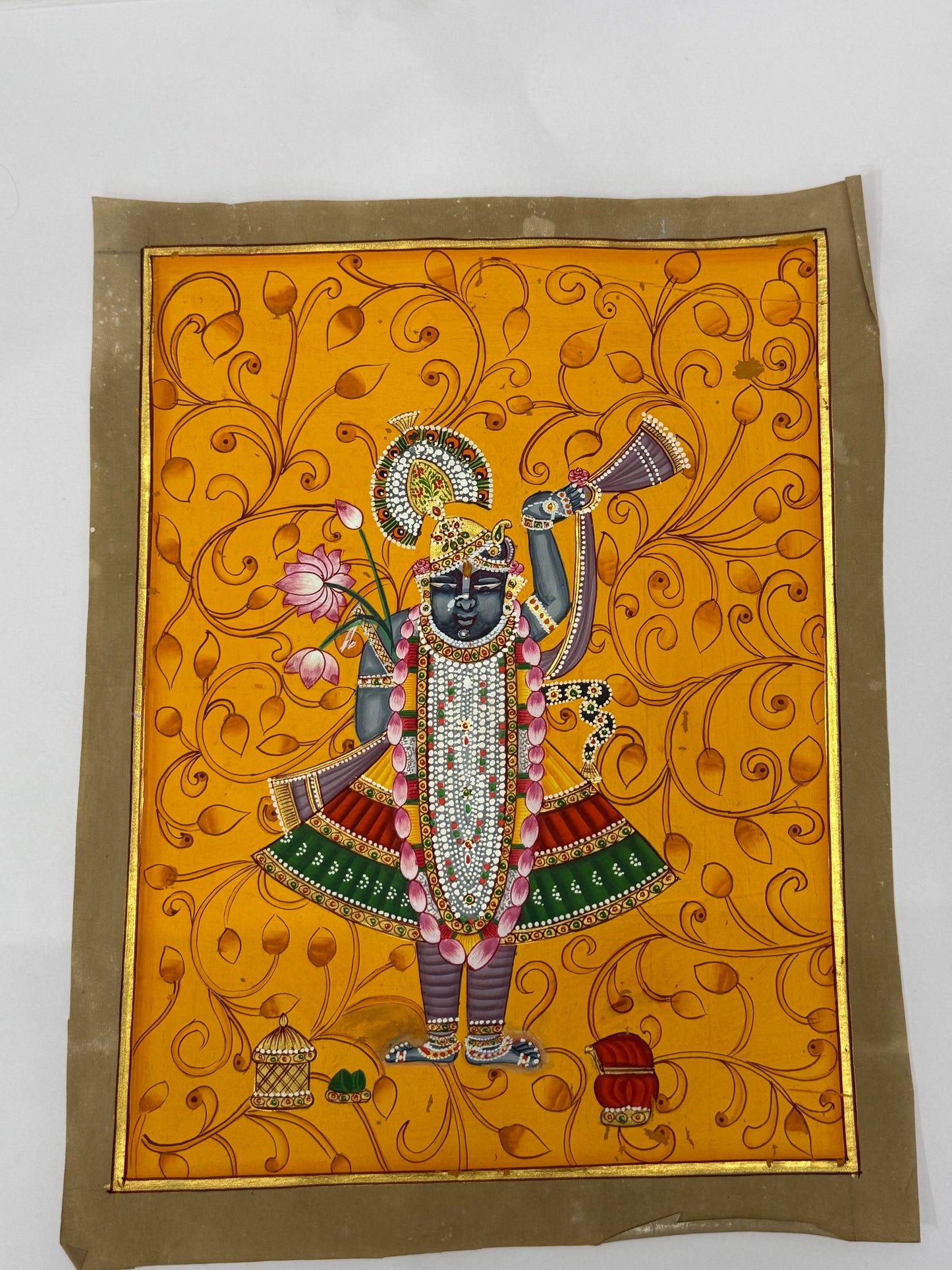 Shreenath Ji Pichwai Painting
