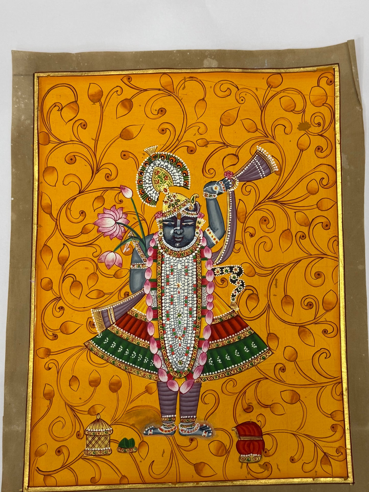 Shreenath Ji Pichwai Painting