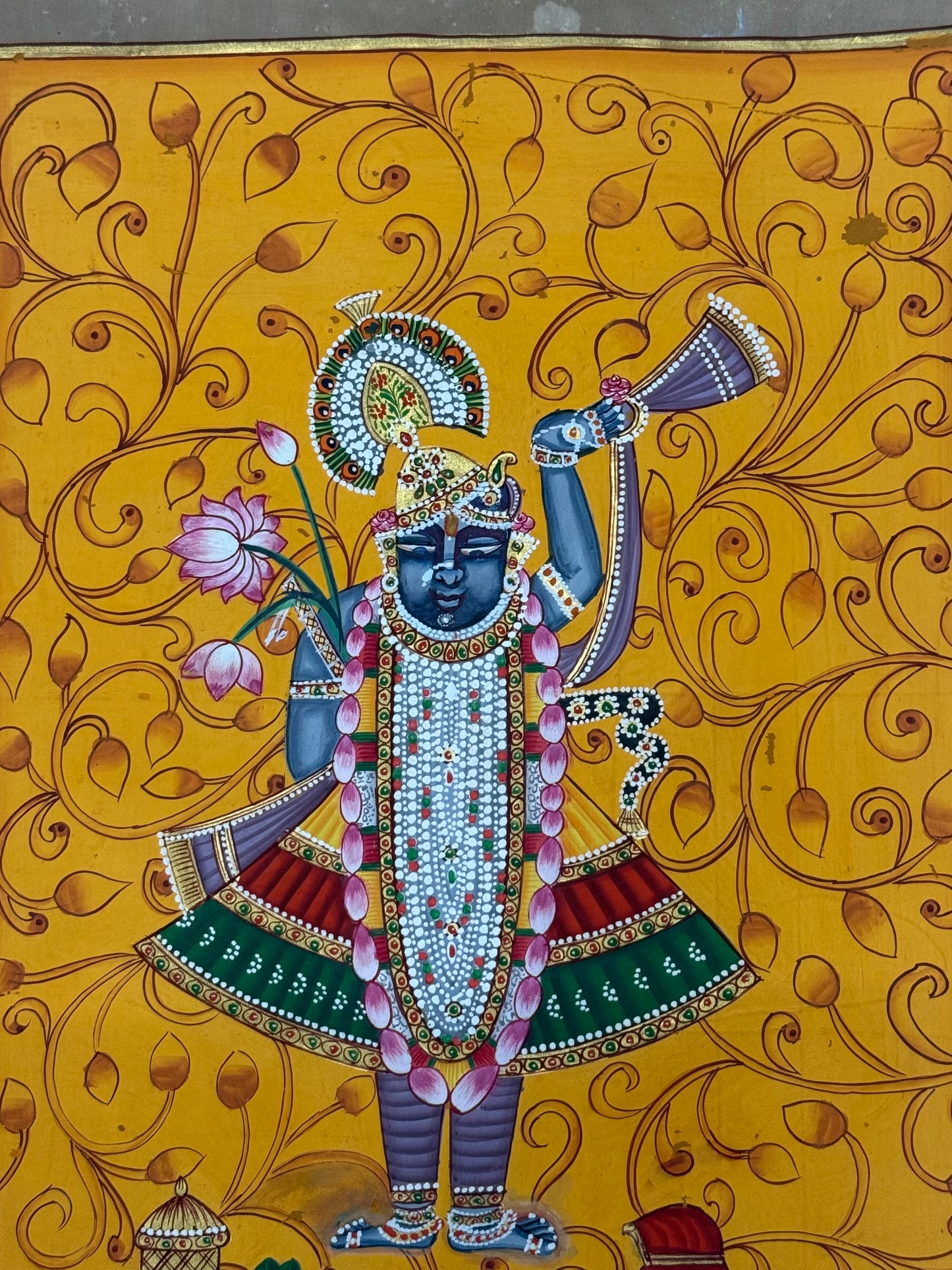 Shreenath Ji Pichwai Painting